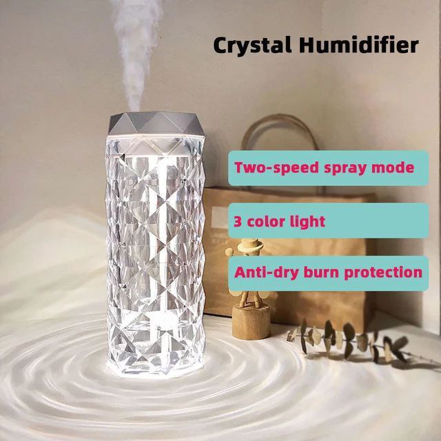 2in1 LED Crystal Lamp & Humidifier