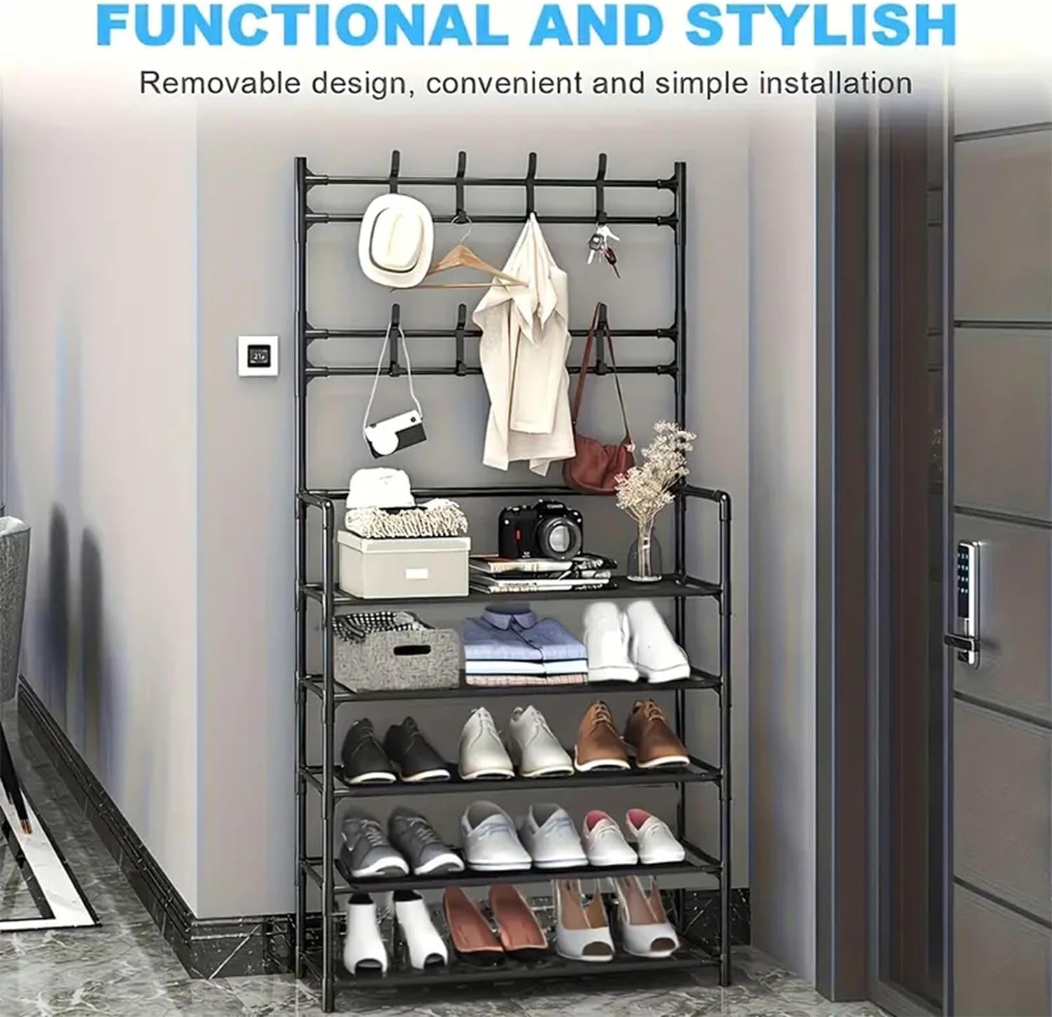 New simple floor Clothes Rack