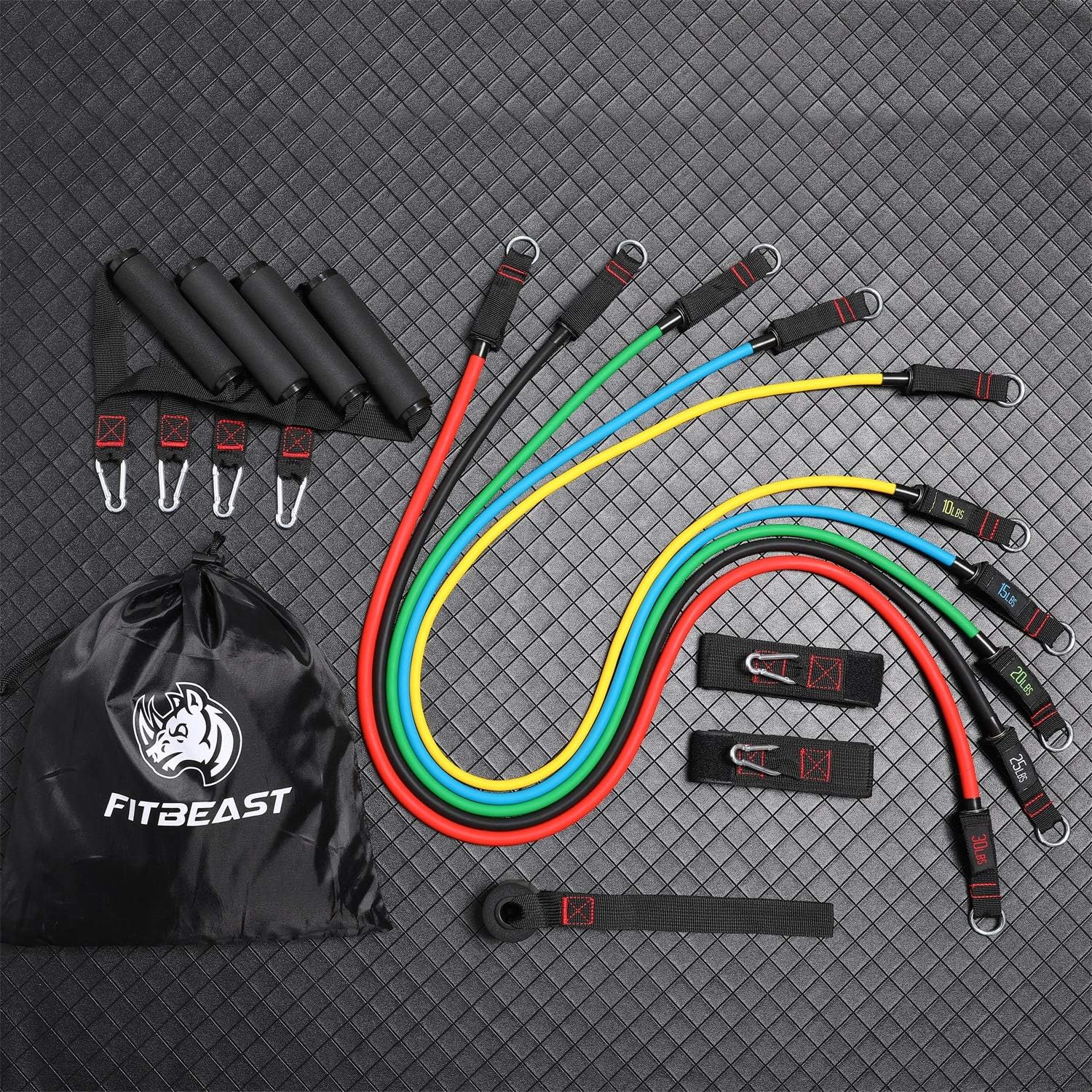FitBeast Exercise Resistance Bands Set