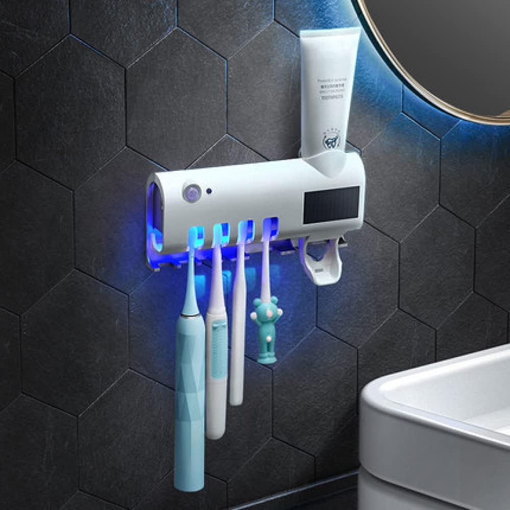 Toothbrush UV Sterilizer and Dispenser